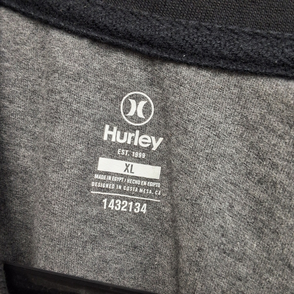 Hurley Gray Long Sleeve Tee - Picture 3 of 9